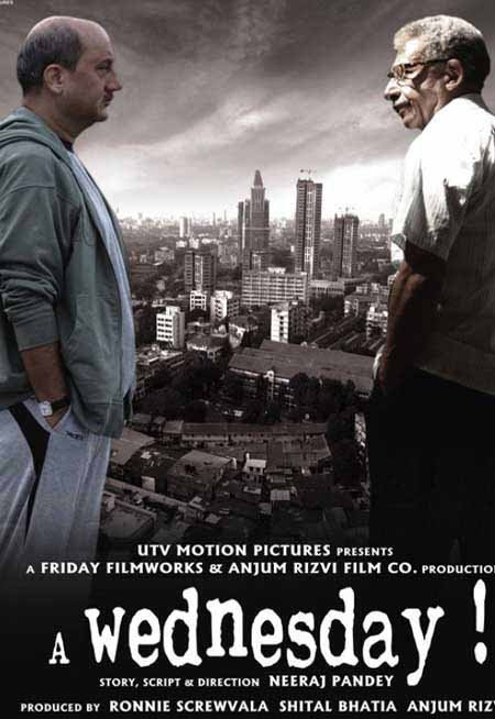 A Wednesday - Nasaruddin Shah and Anupam Khair