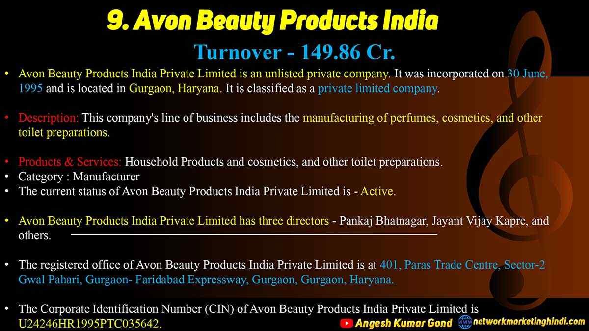 Direct Selling Company 2021